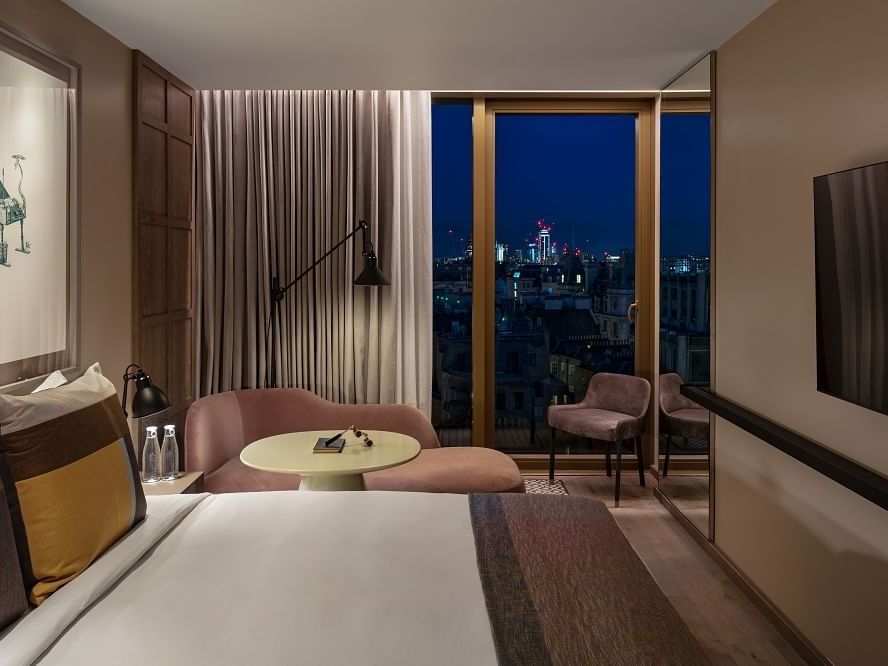 Accommodation interior at The Londoner.