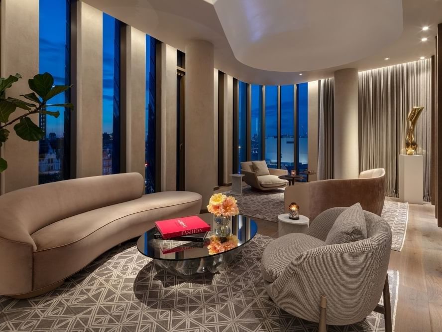 Accommodation interior at The Londoner.