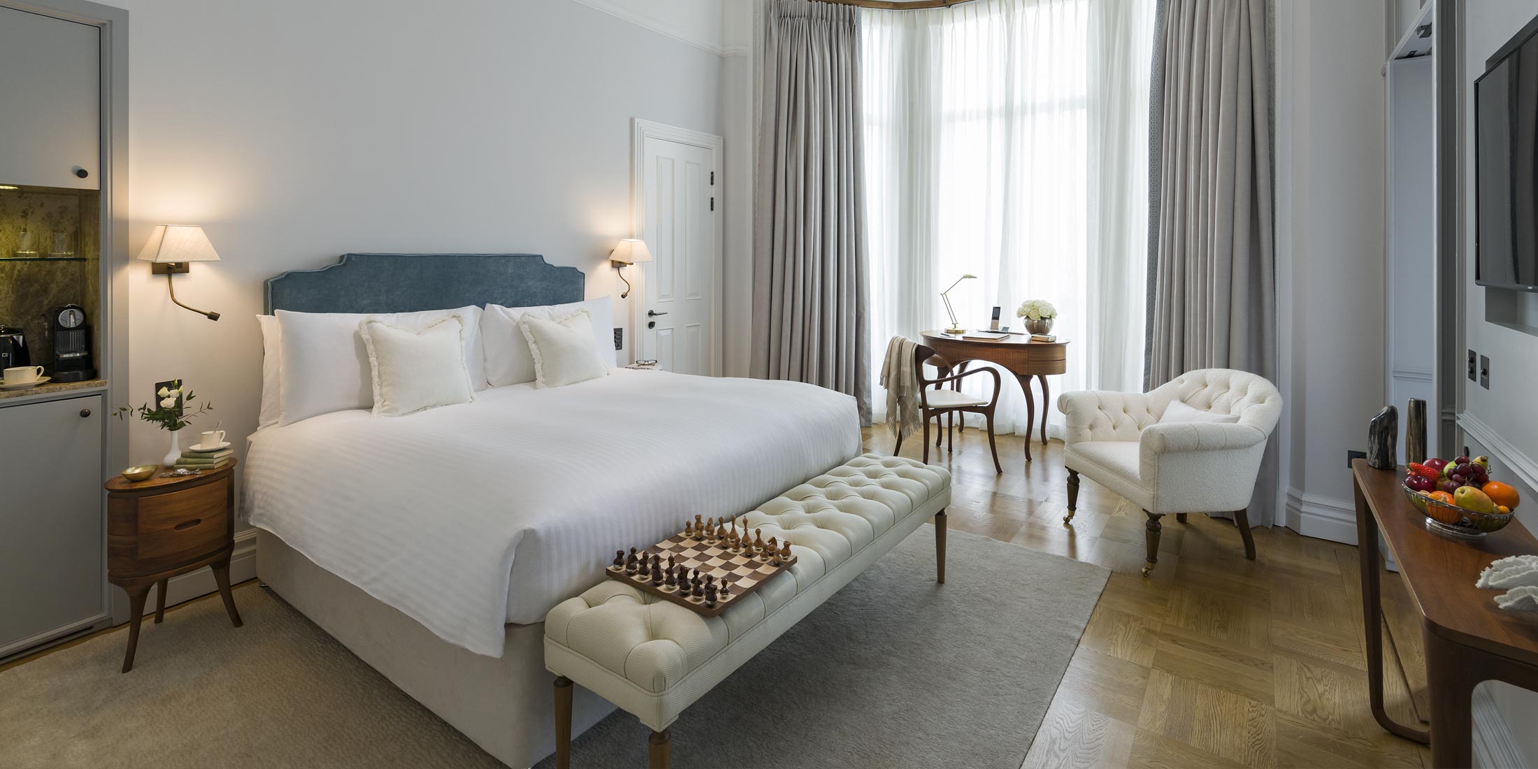 Accommodation interior at The Adria.