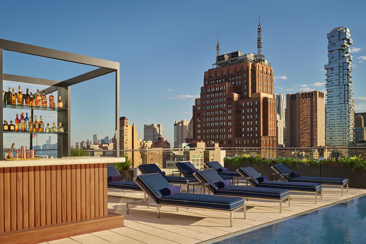 Pool or wellness setting at ModernHaus SoHo.
