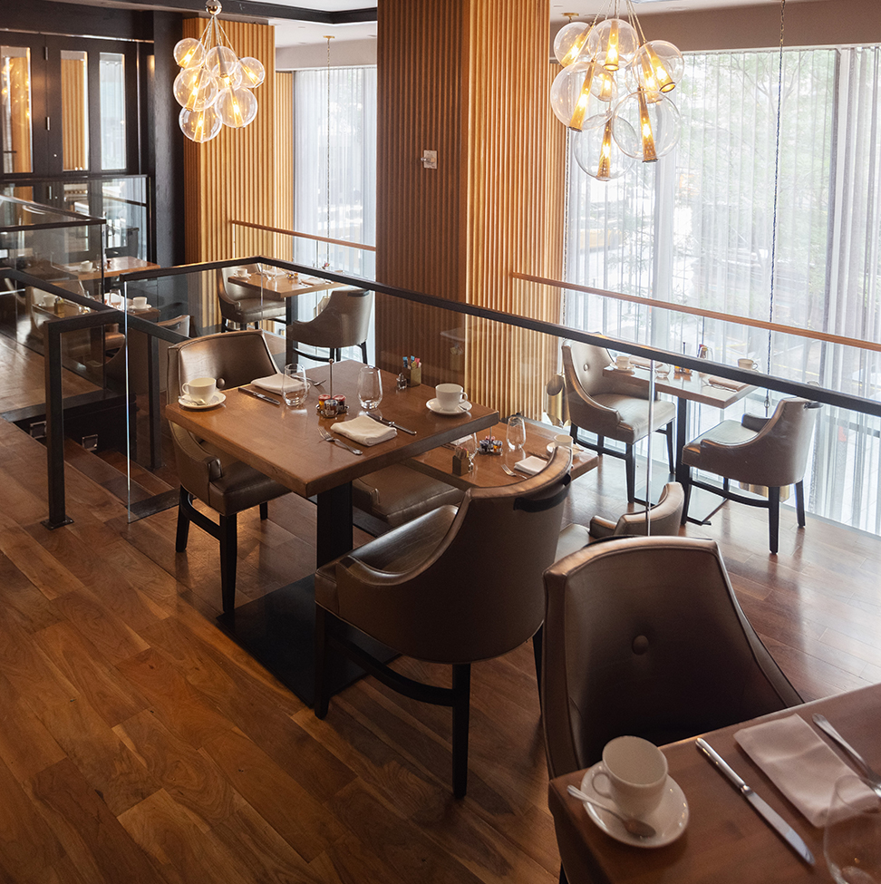 Dining or bar setting at The Dominick.