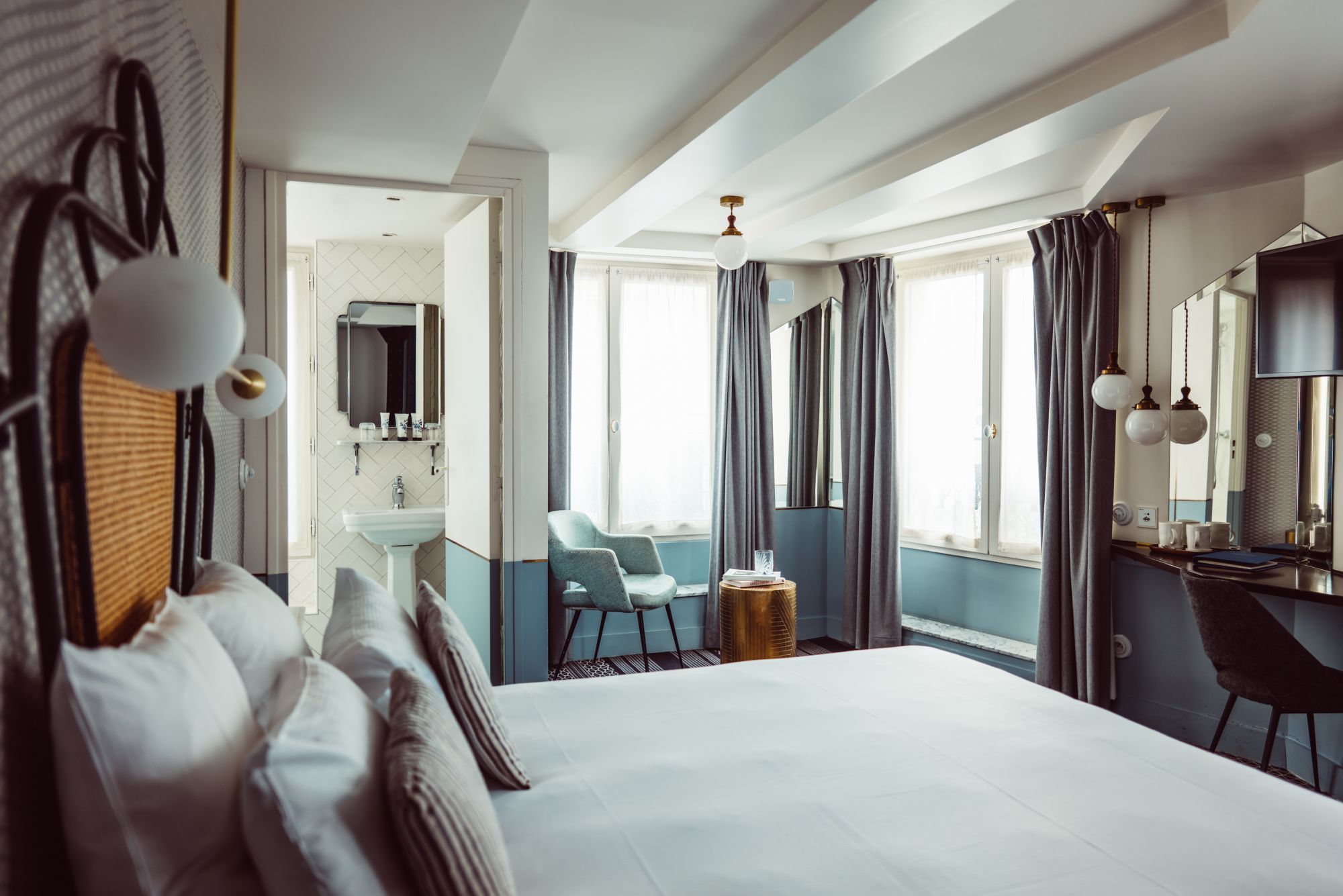 Accommodation interior at Hôtel Panache.