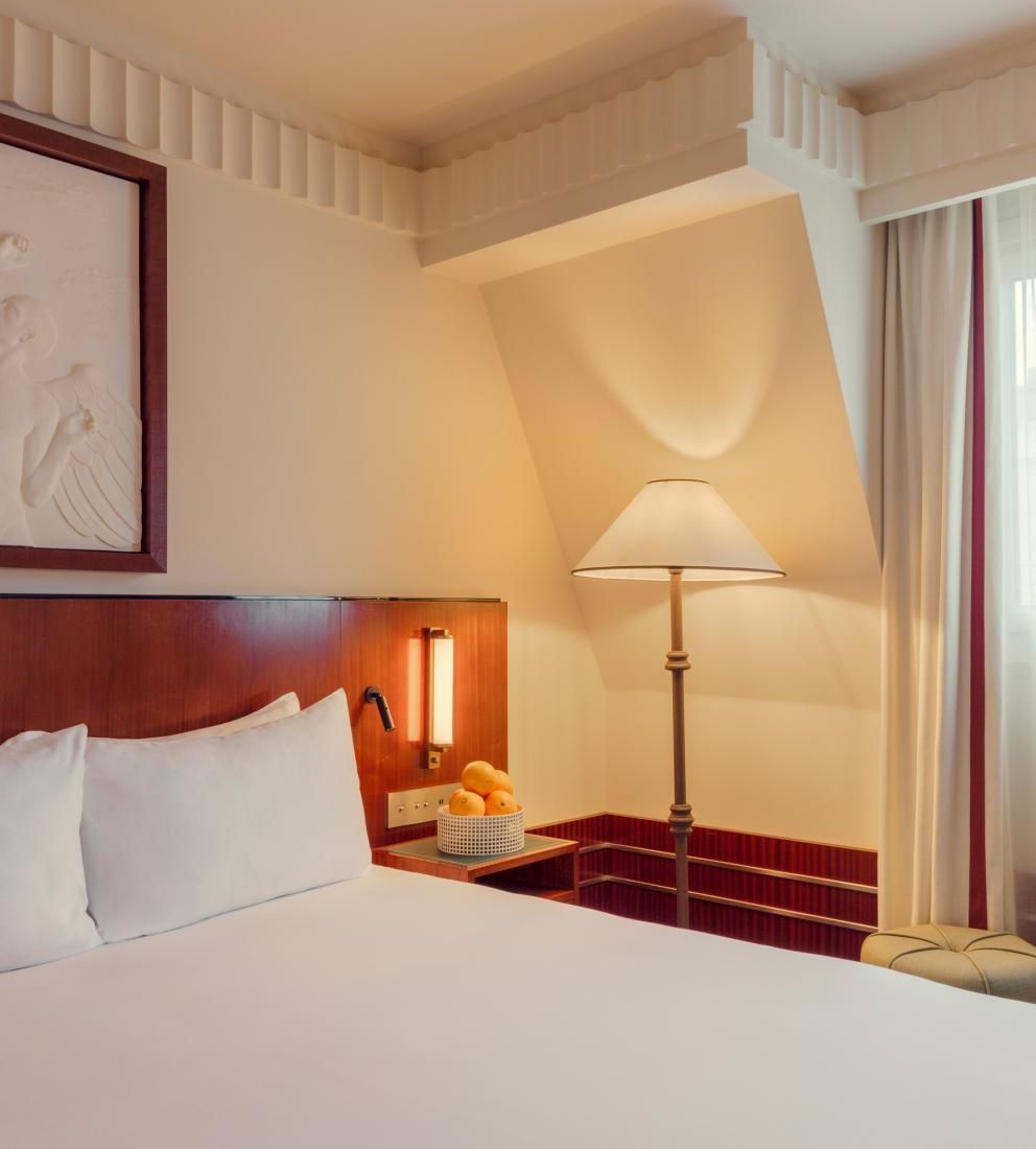 Accommodation interior at Hôtel des Grands Voyageurs.