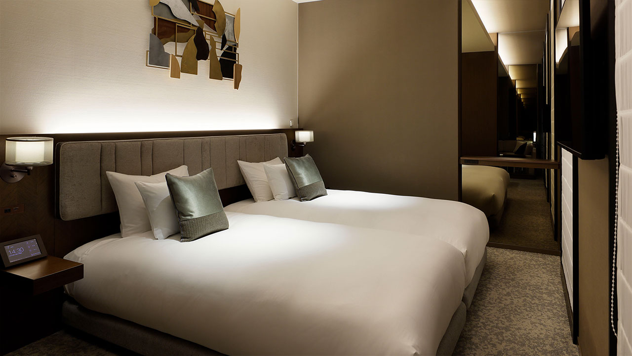 Accommodation interior at The Celestine Ginza.