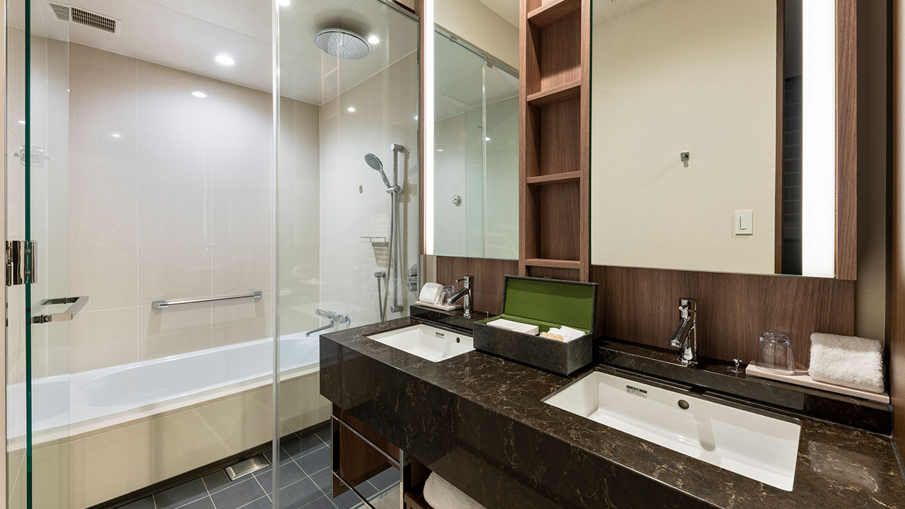 Accommodation interior at The Celestine Ginza.