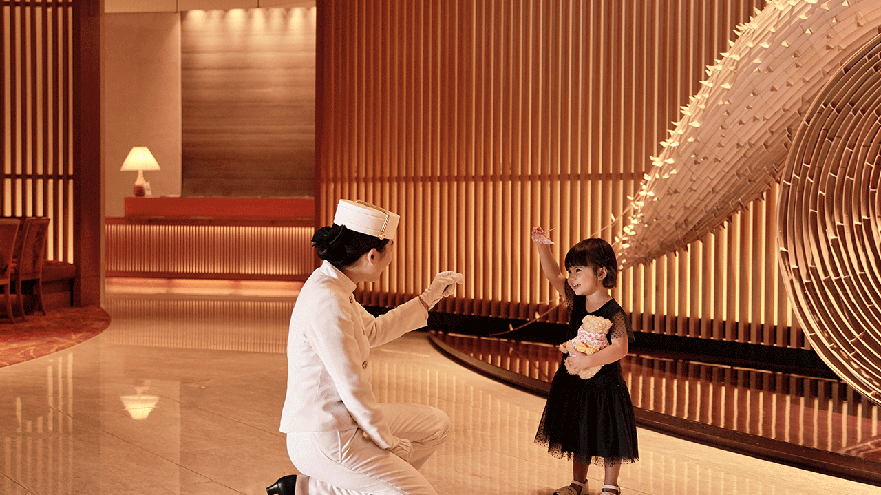 Hotel facilities at The Peninsula Tokyo.