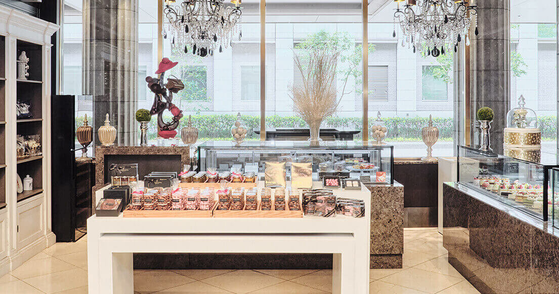 Dining or bar setting at InterContinental Tokyo Bay.