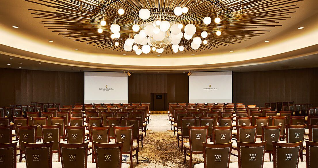Hotel facilities at InterContinental Tokyo Bay.