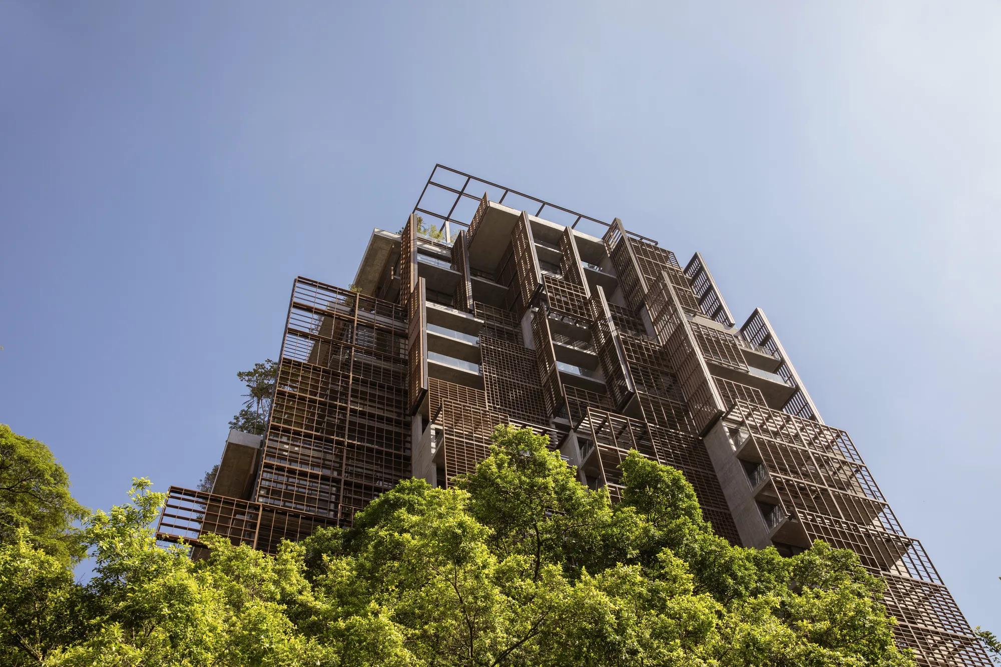 Hotel exterior at Rosewood São Paulo.