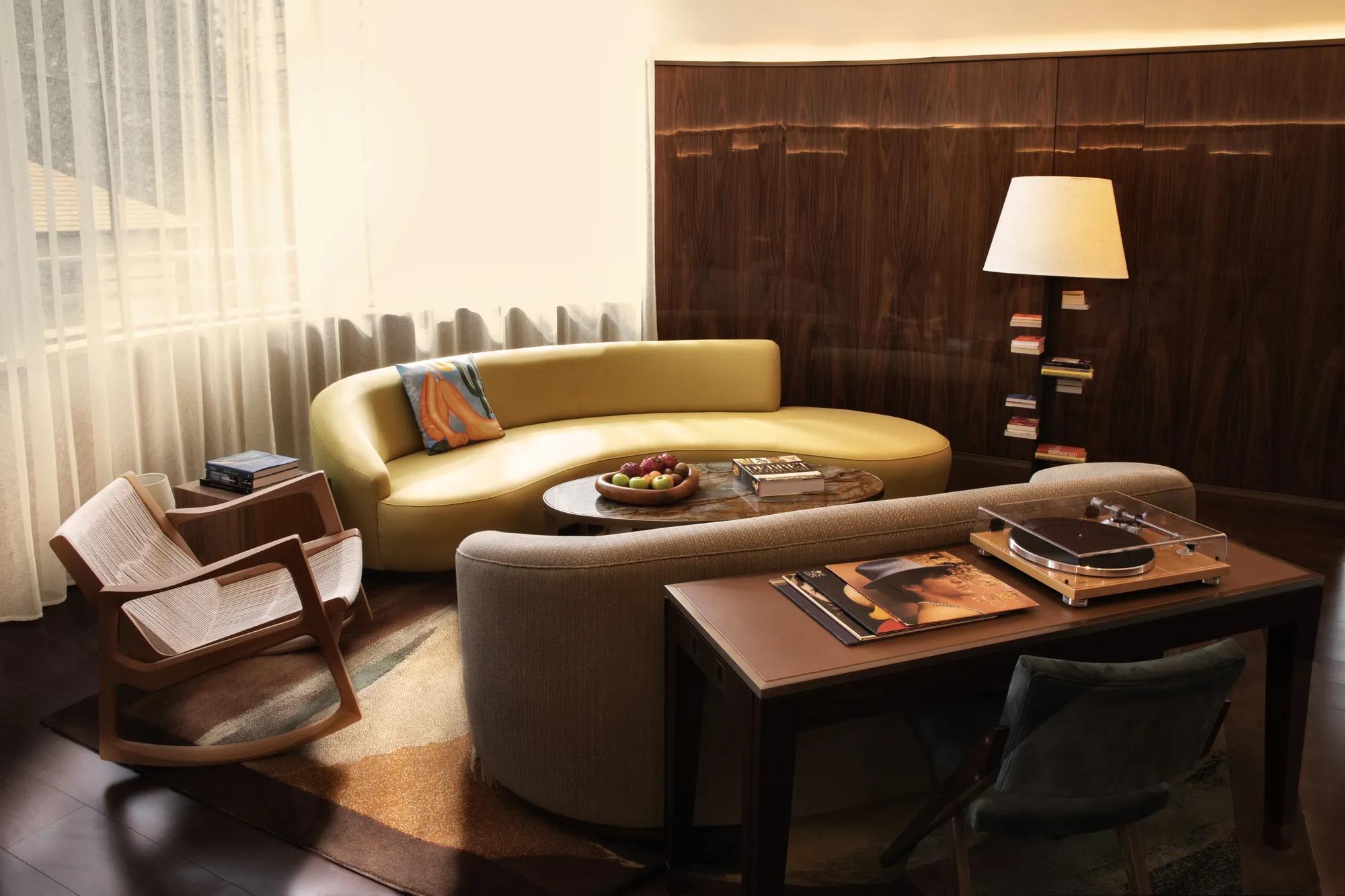 Accommodation interior at Rosewood São Paulo.