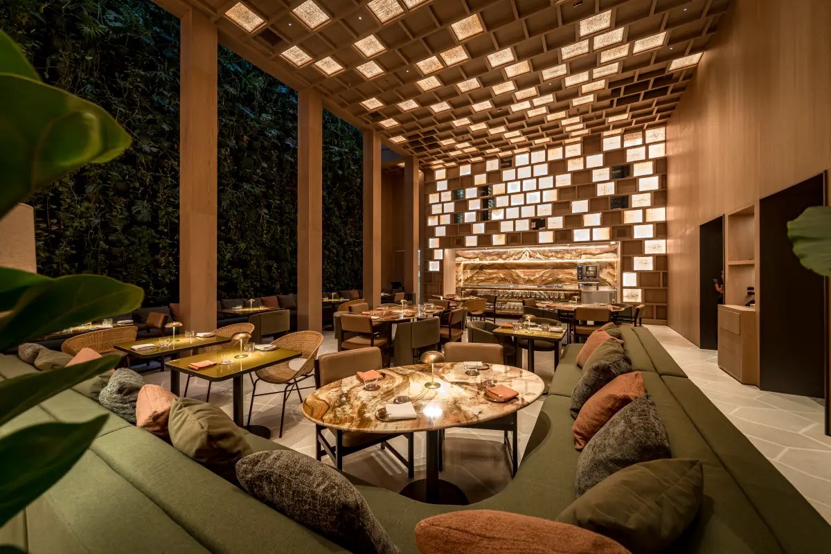 Dining or bar setting at Emiliano.