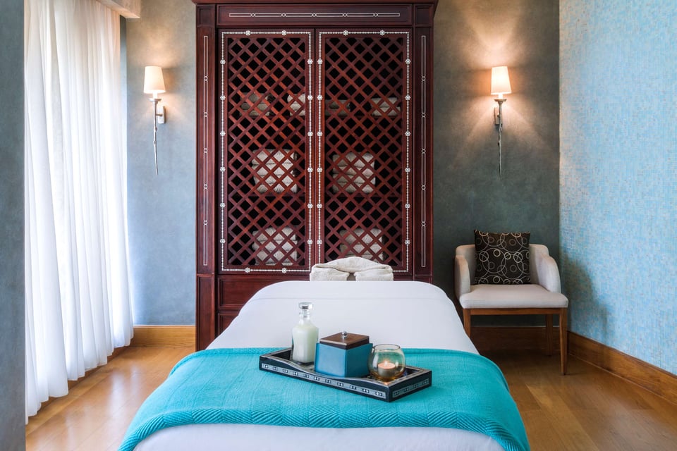 Pool or wellness setting at Kempinski Nile Hotel.