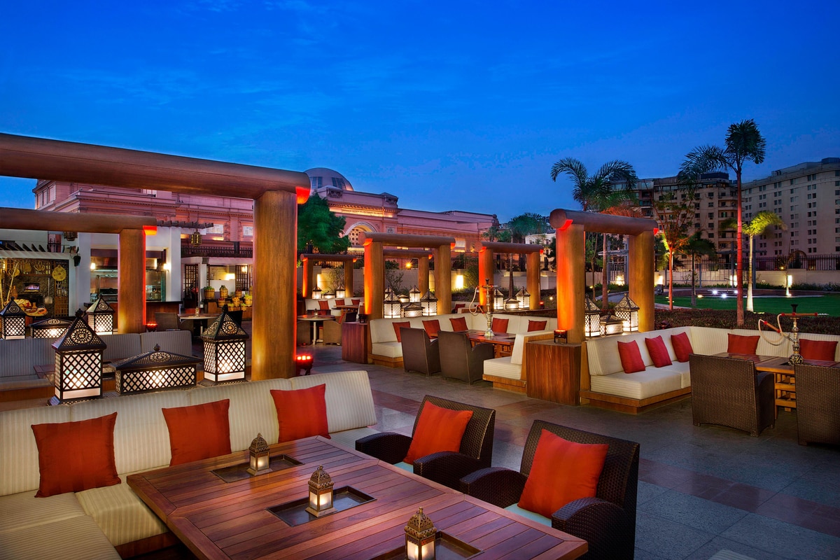 Dining or bar setting at The Nile Ritz-Carlton.