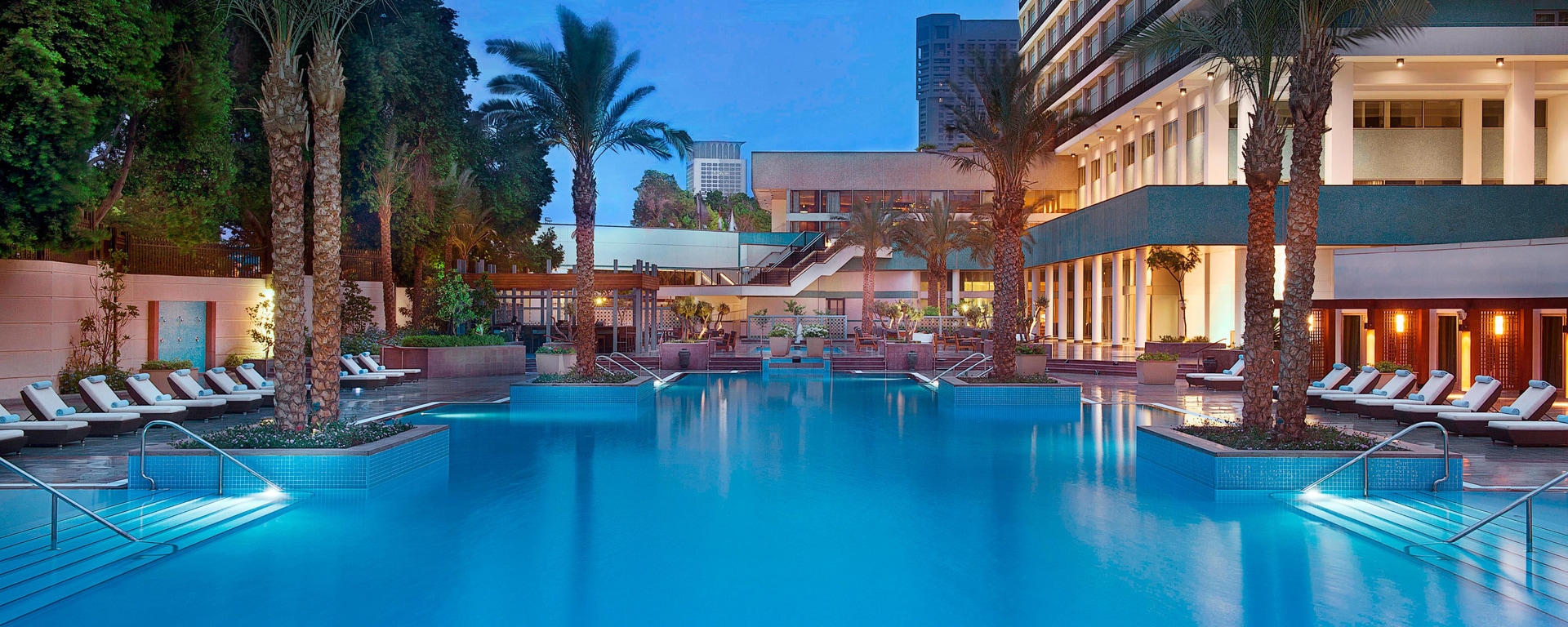 Pool or wellness setting at The Nile Ritz-Carlton.