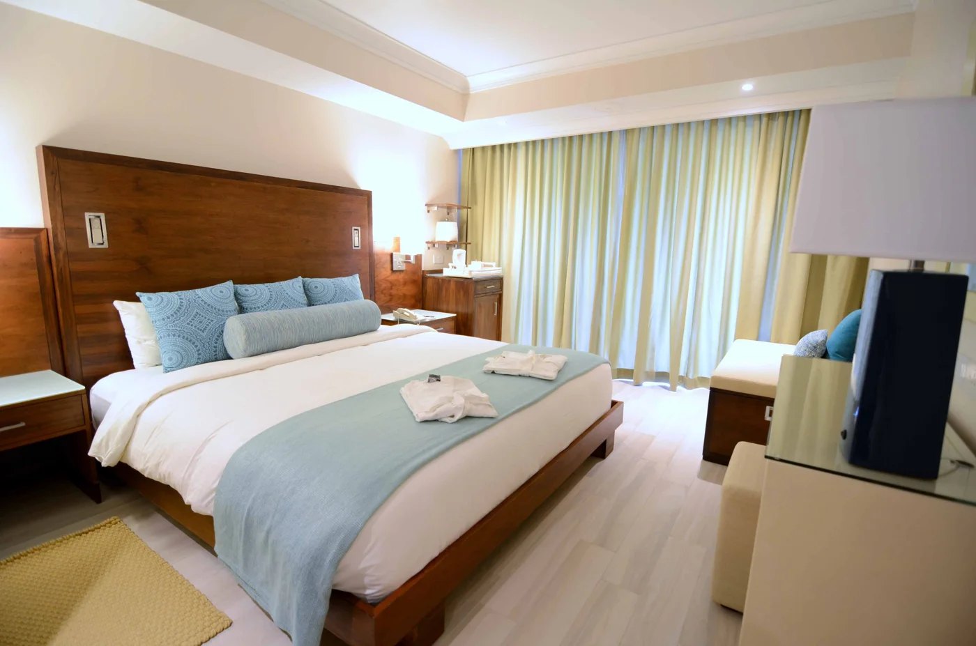 Garden View King accommodation shown on the host’s retreat page